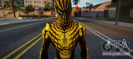 Spiderman Web Of Shadows - Gold Suit