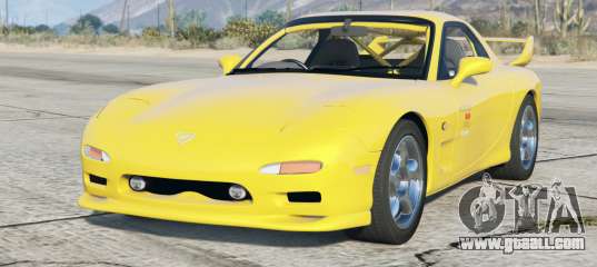 Mazda Ẽfini RX-7 Type R (FD3S) Initial D〡add-on for GTA 5