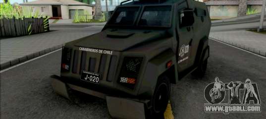 Mahindra Marksman Chilean Riot Police