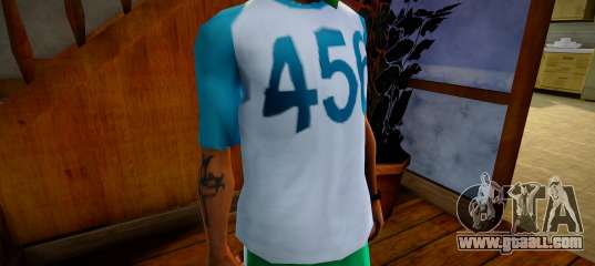 Squid Game Round 6 Player T-shirt