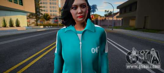 Female Asian Tracksuit 067 Squid Game