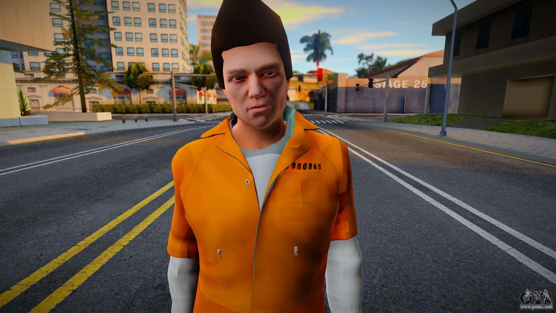 GTA 3 Claude Ped for GTA San Andreas