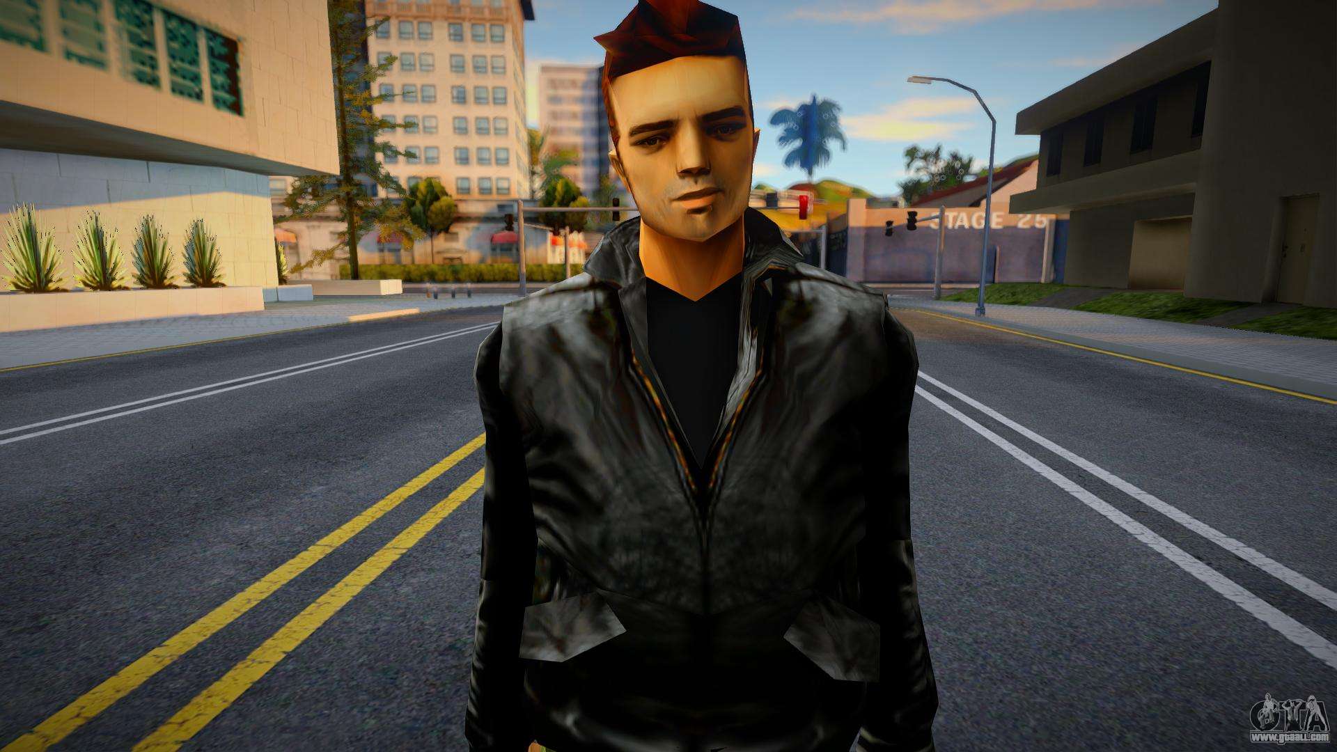 GTA 3 Claude Ped for GTA San Andreas