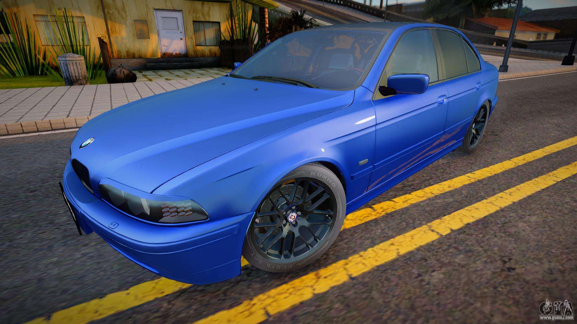 BMW E39 530D Light Tuning for GTA San Andreas