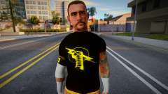 CM Punk Nexus shirt for GTA San Andreas