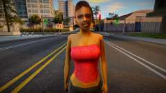 CJ Girlfriends Barefeet - copgrl3 for GTA San Andreas