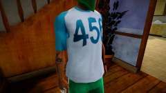 Squid Game Round 6 Player T-shirt for GTA San Andreas