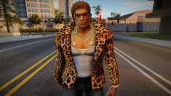 A man in a leopard jacket for GTA San Andreas