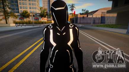 Tron Legacy Player - White for GTA San Andreas