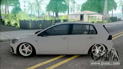 Volkswagen Golf 7.5 R-Line Stance for GTA San Andreas