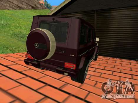 Mercedes-Benz G63 AMG (W463) for GTA San Andreas