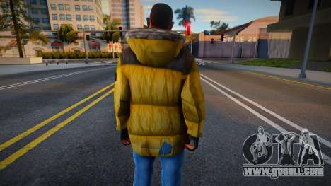 Winter jacket for CJ-ya for GTA San Andreas