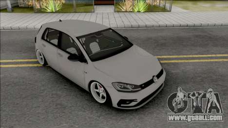 Volkswagen Golf 7.5 R-Line Stance for GTA San Andreas