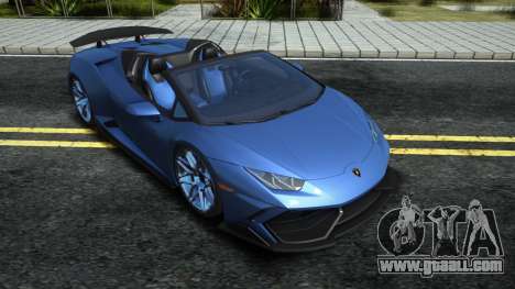 Lamborghini Huracan LP610-4 Spyder Duke Dynamics for GTA San Andreas