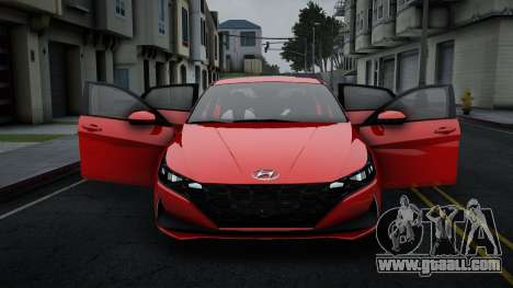 Exclusive 2021 Hyundai Elantra for GTA San Andreas