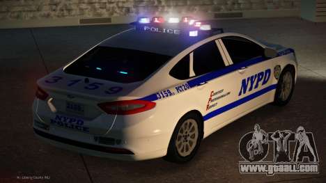 Ford Fusion NYPD (ELS) for GTA 4