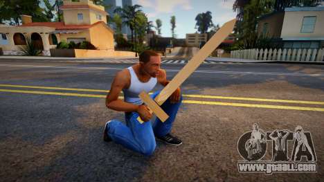 Wooden Sword [Bully] for GTA San Andreas