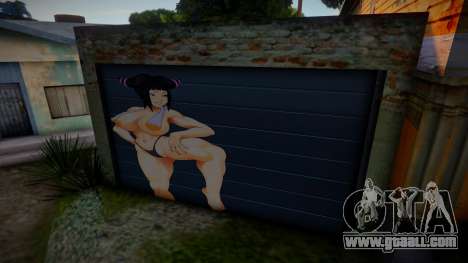 Juri Nude Pic On Garage for GTA San Andreas