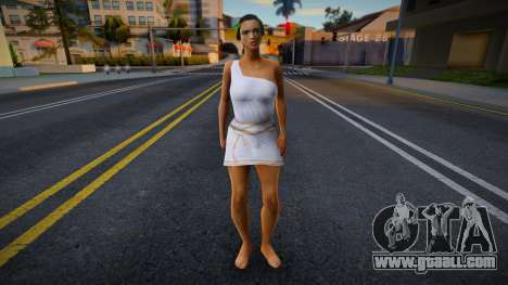 Barefeet Skin girl for GTA San Andreas