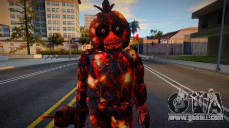 Scorching Chica for GTA San Andreas