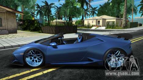 Lamborghini Huracan LP610-4 Spyder Duke Dynamics for GTA San Andreas