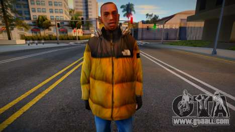 Winter jacket for CJ-ya for GTA San Andreas