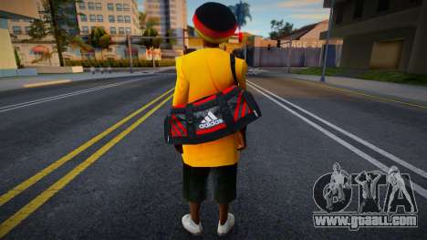 Jamaican guy (With Sports bag) for GTA San Andreas