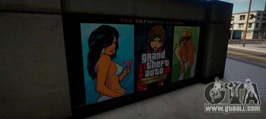 GTA Trilogy The Definitive Edition Wall