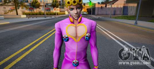 Giorno Giovanna from JJBA Diamond Records 1