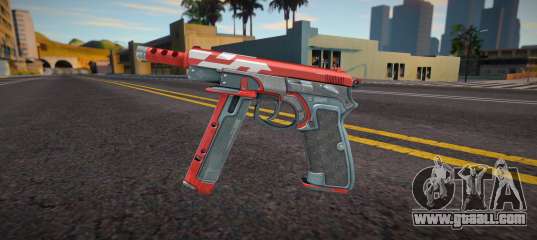 CZ75-Auto Red Astor