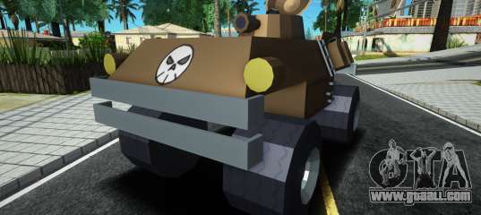 Violet Car (Cel Damage)