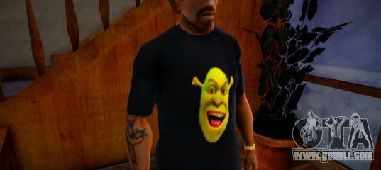 Shrek Face T-shirt