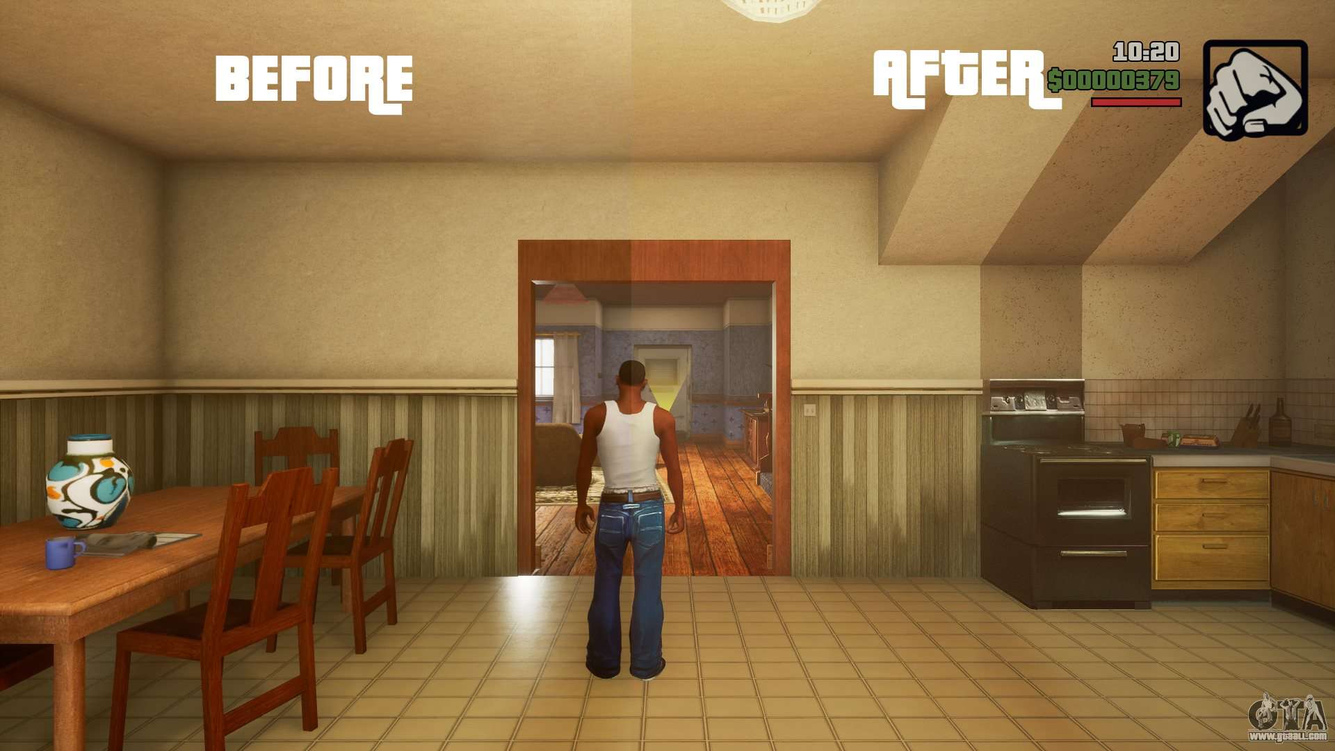 GTA San Andreas Definitive Edition Graphics for SA Mobile Mod