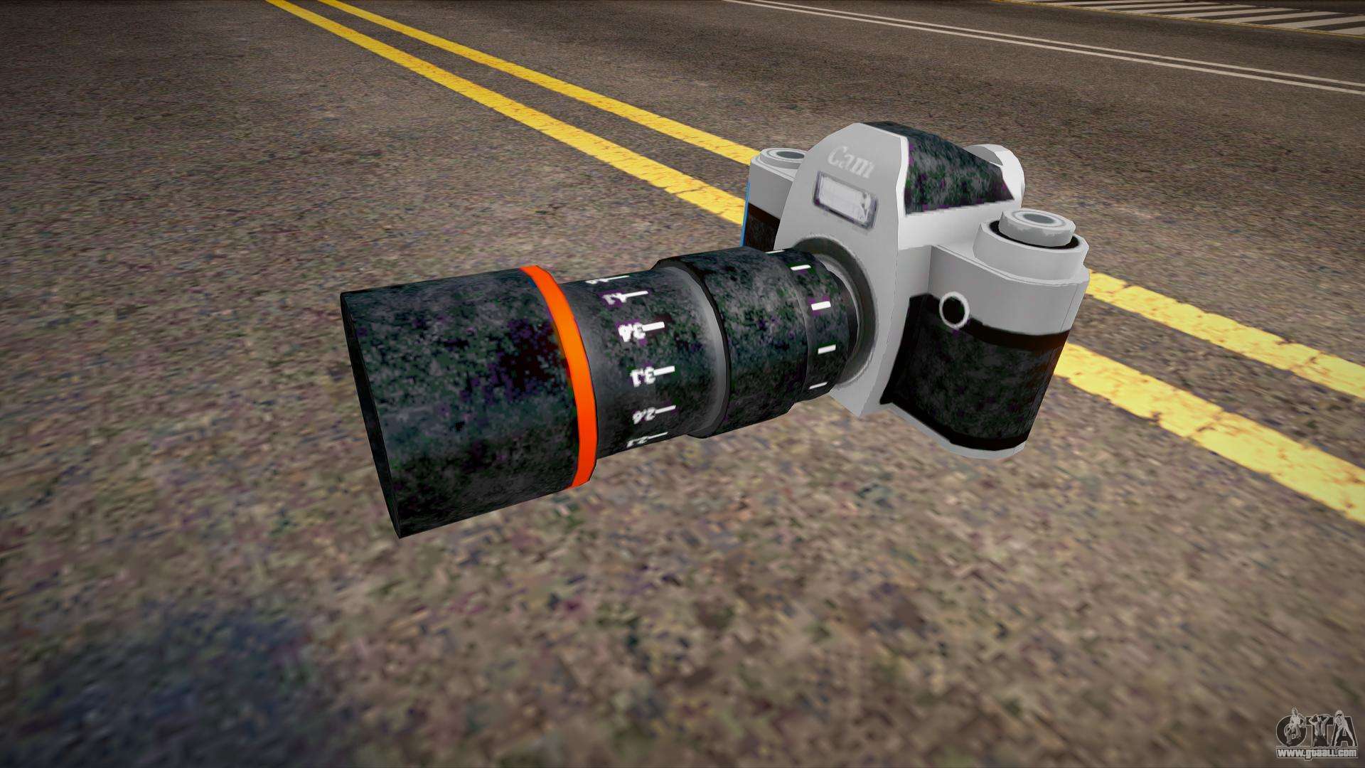 Camera (GTA SA)., 3D CAD Model Library