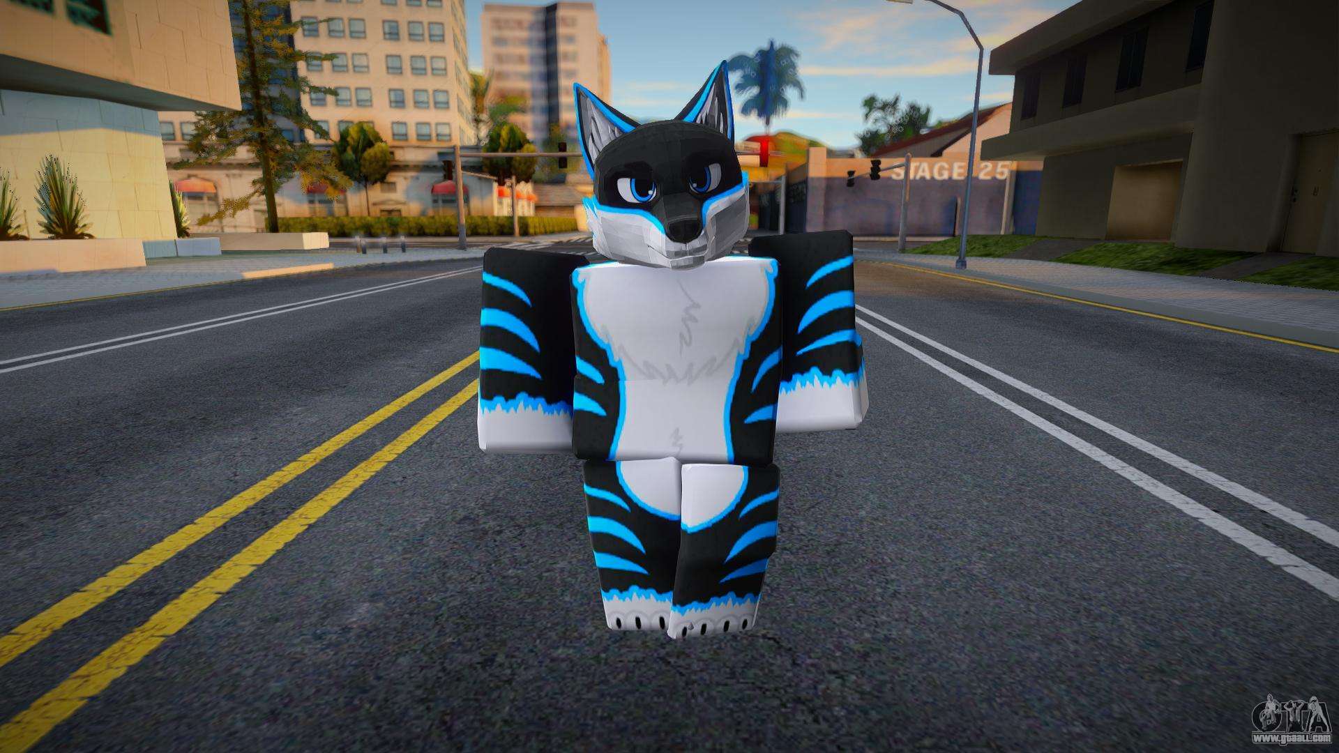 Roblox Buff Muscle Wolf 2 for GTA San Andreas