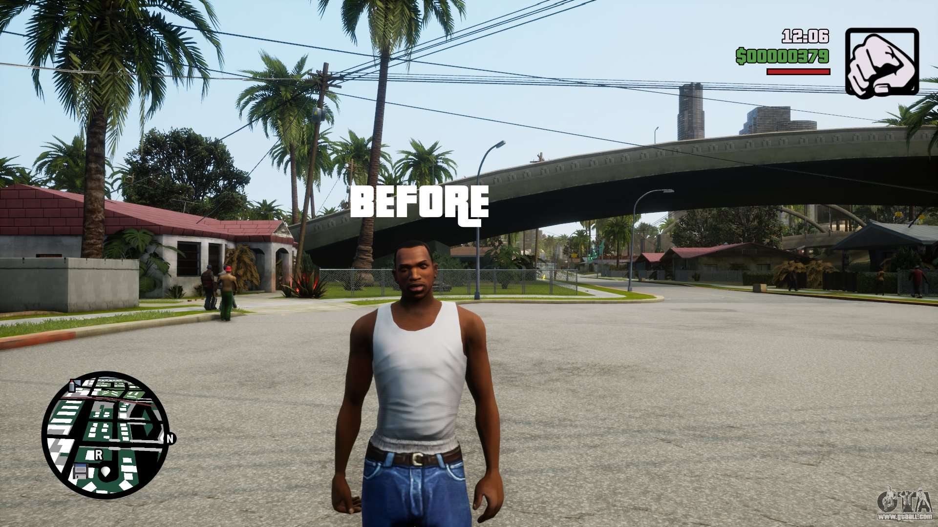 Download Definitive Edition style graphics for GTA San Andreas