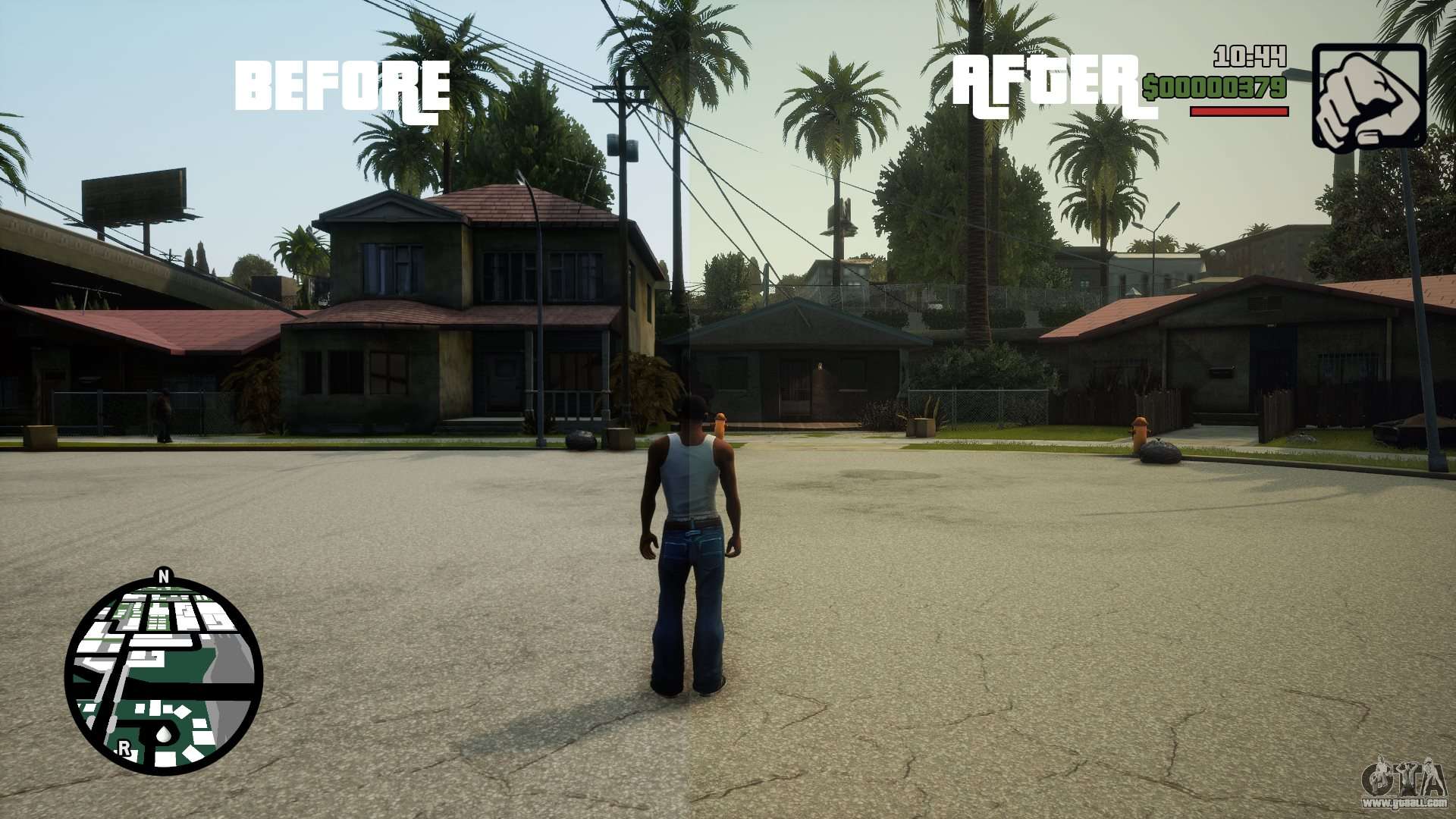 GTA San Andreas Remastered 2021 Gameplay (Ultimate Graphics Mod) 