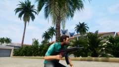 MP5 from Postal 2 for GTA Vice City Definitive Edition