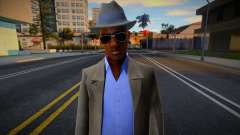 Black mobster in suit 1 for GTA San Andreas