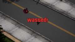 No Busted Wasted Overlay for GTA 3 Definitive Edition