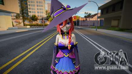 Nakano Miku (Halloween) for GTA San Andreas