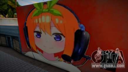 Yotsuba Mural for GTA San Andreas