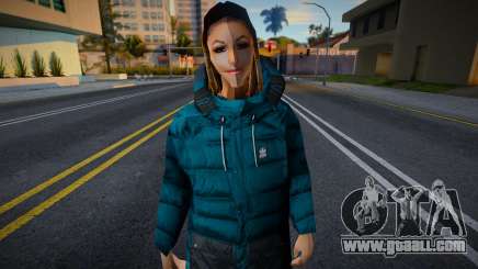 New Girl (Winter) for GTA San Andreas