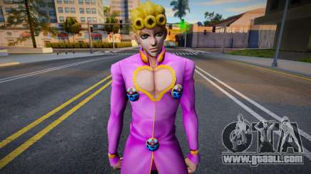 Giorno Giovanna from JJBA Diamond Records 1 for GTA San Andreas