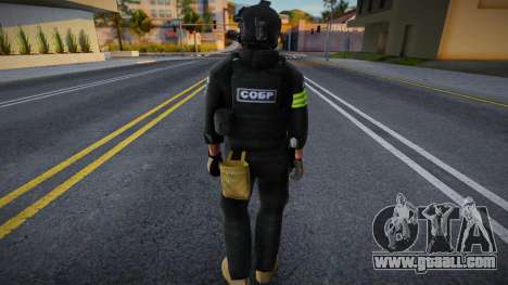 SOBR officer in uniform for GTA San Andreas