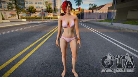 DOAX3 Mila Macchiato Bikini (Emo Hairstyle) v1 for GTA San Andreas