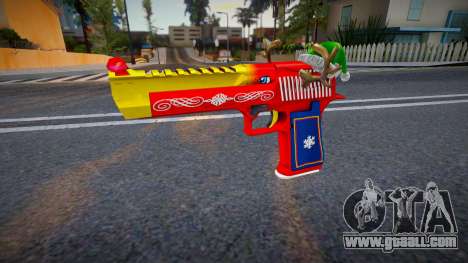 X-MAS Weapon - Desert Eagle for GTA San Andreas