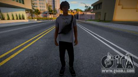 A young guy with a banana for GTA San Andreas