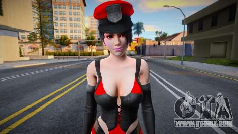 Momiji Police from Dead or Alive 5 for GTA San Andreas