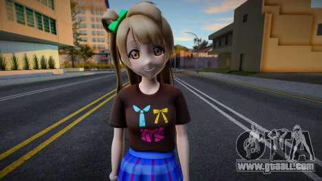 Love Live - Tshirt 47 for GTA San Andreas